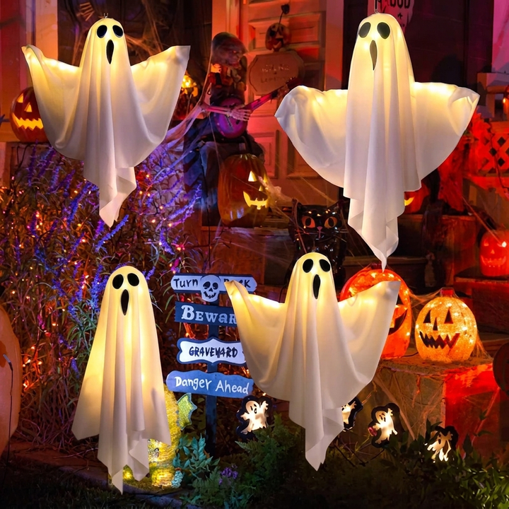 Lysande Halloweenspöke Dekorationsrekvisita