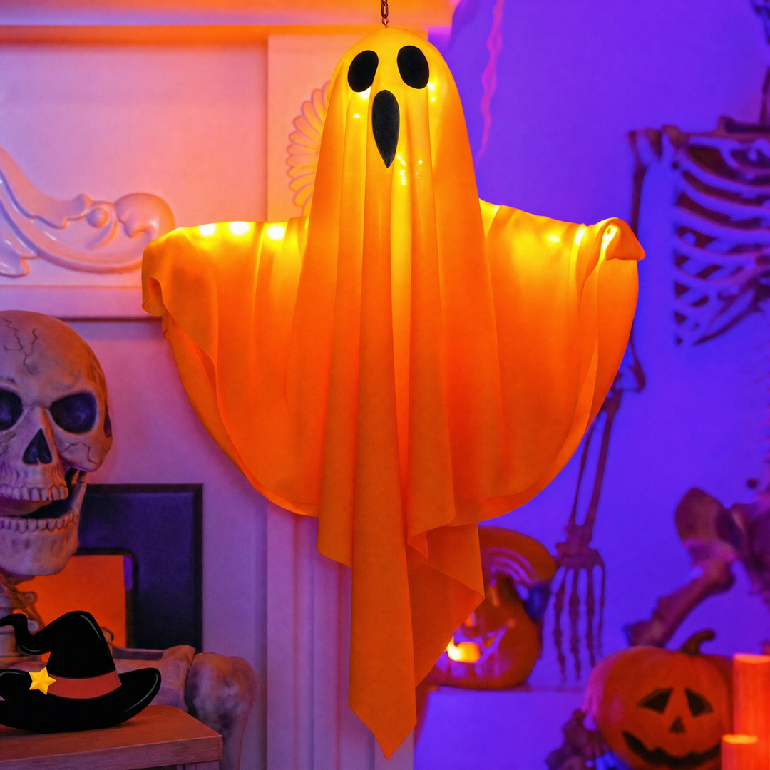 Lysande Halloweenspöke Dekorationsrekvisita