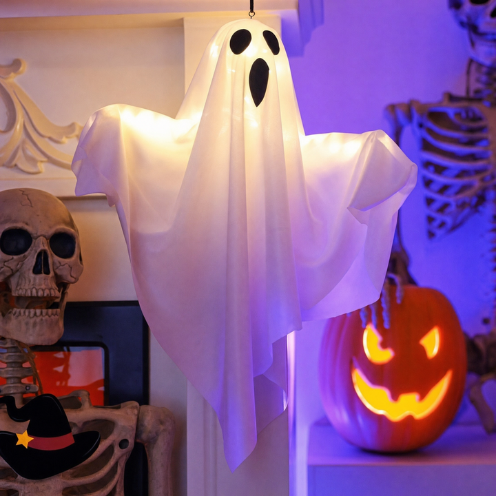 Lysande Halloweenspöke Dekorationsrekvisita
