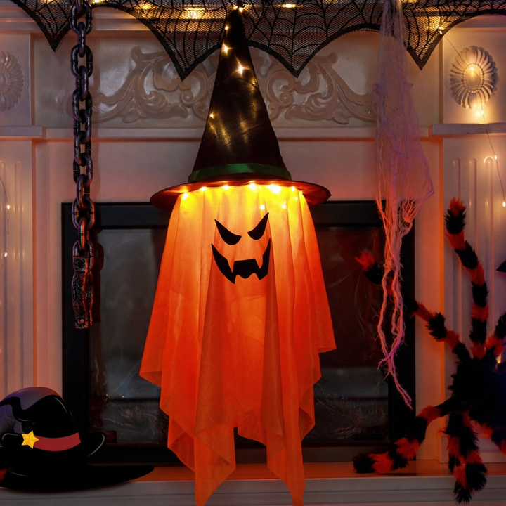 Lysande Halloweenspöke Dekorationsrekvisita