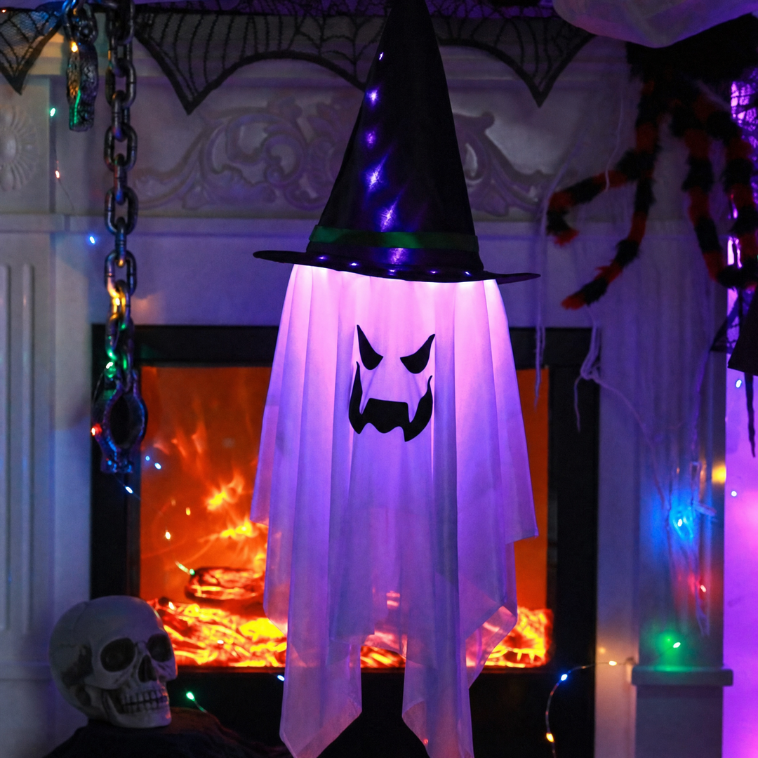 Lysande Halloweenspöke Dekorationsrekvisita