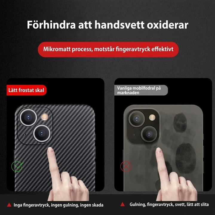 Ultratunt Matt Skal till iPhone