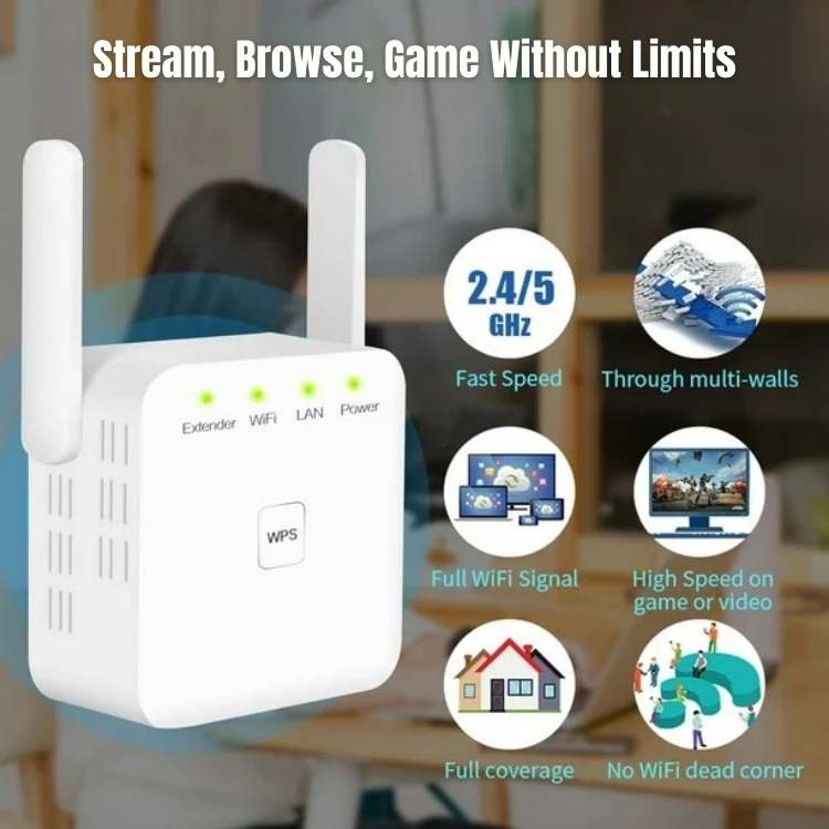 Höghastighets 5G WiFi-förstärkare