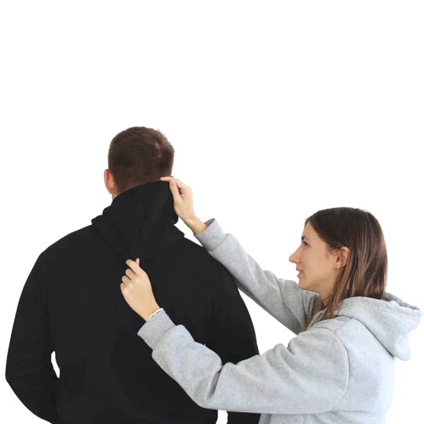 Uppvärmd unisex vinterhoodie - ThermaHoodie