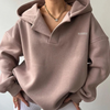Damebluse med hætte