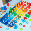 Montessori träspelplatta | Färdighetsutveckling för barn och spädbarn
