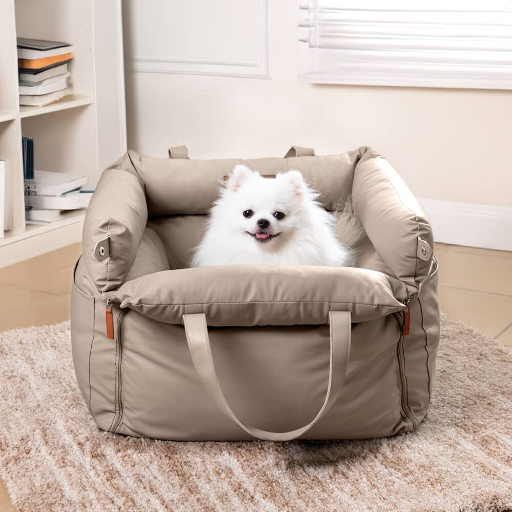Bekväm vinter-bilkorg för hund – PawLuxury