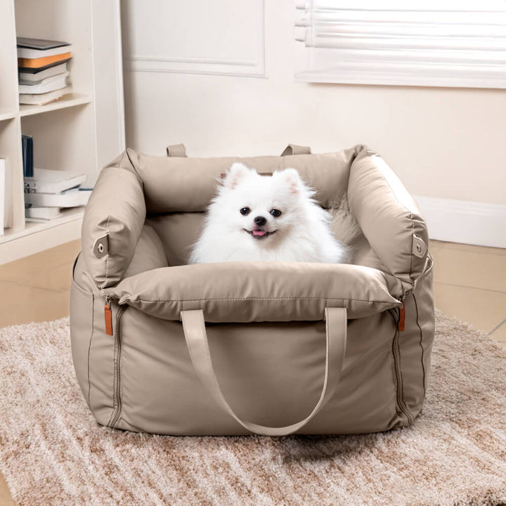 Bekväm vinter-bilkorg för hund – PawLuxury