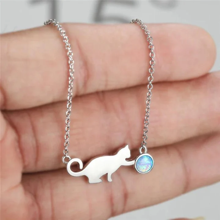 Vintage Kitty Halsband