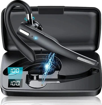 Trucker Dual Mic trådlöst Bluetooth 5.1 headset/hörlurar med brusreducering