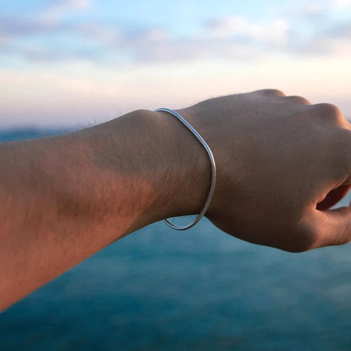 Armband | Minimalistiskt armband med ormlås