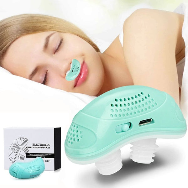 BreatheEase Micro CPAP sömnapnéenhet – Kompakt anti-snarkenhet för bättre sömn