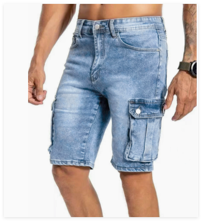 Herrshorts i Urban Denim – Bekväma och Praktiska