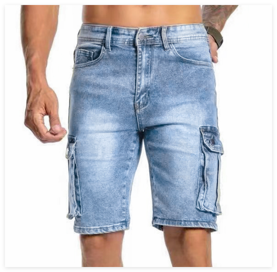 Herrshorts i Urban Denim – Bekväma och Praktiska