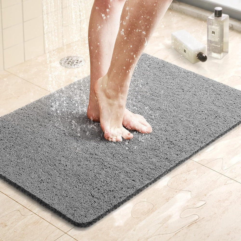 Halkfri duschmatta med snabb torkning och hygienisk yta – säkert och bekvämt badrumstillbehör