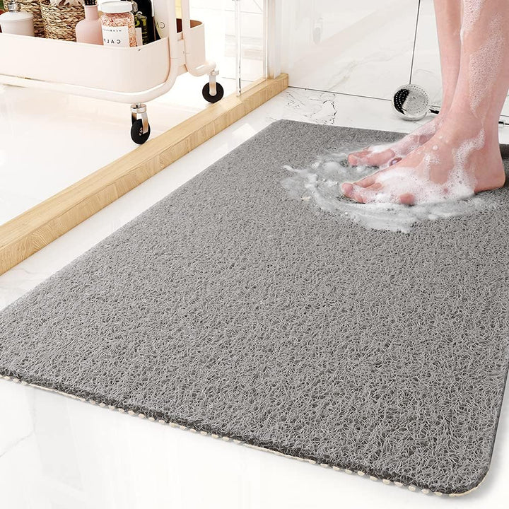 Halkfri PVC-badmatte med myk fotmassasjeoverflate