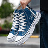 Casual streetwear herresko i chunky canvas