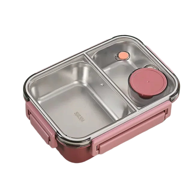 Isolerad bentobox i rostfritt stål för vuxna