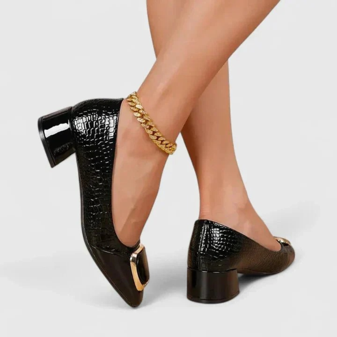 Eleganta ortopediska loafers för dam
