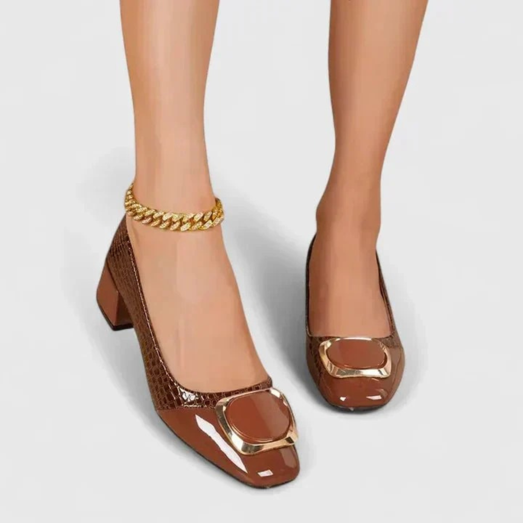 Eleganta ortopediska loafers för dam