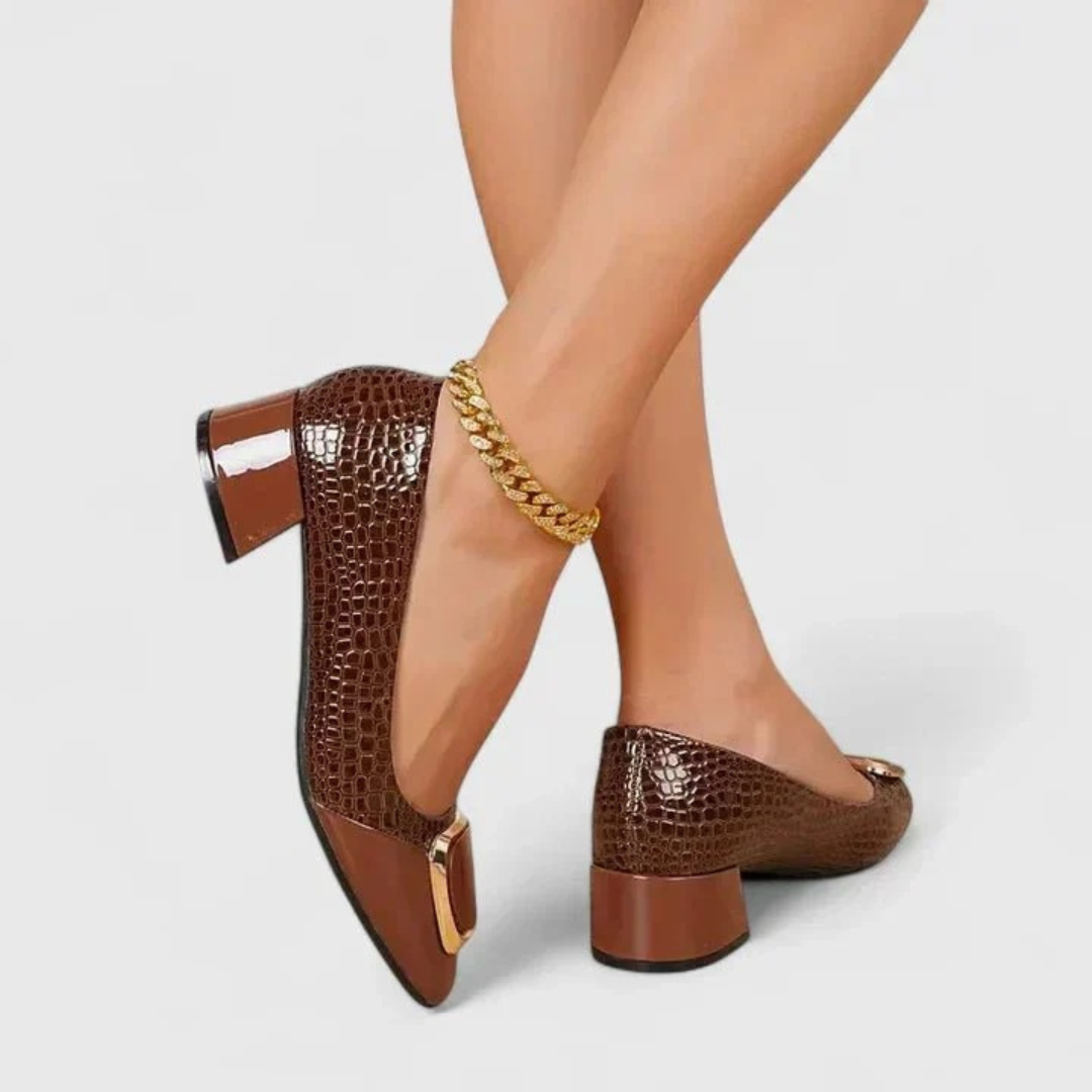 Eleganta ortopediska loafers för dam