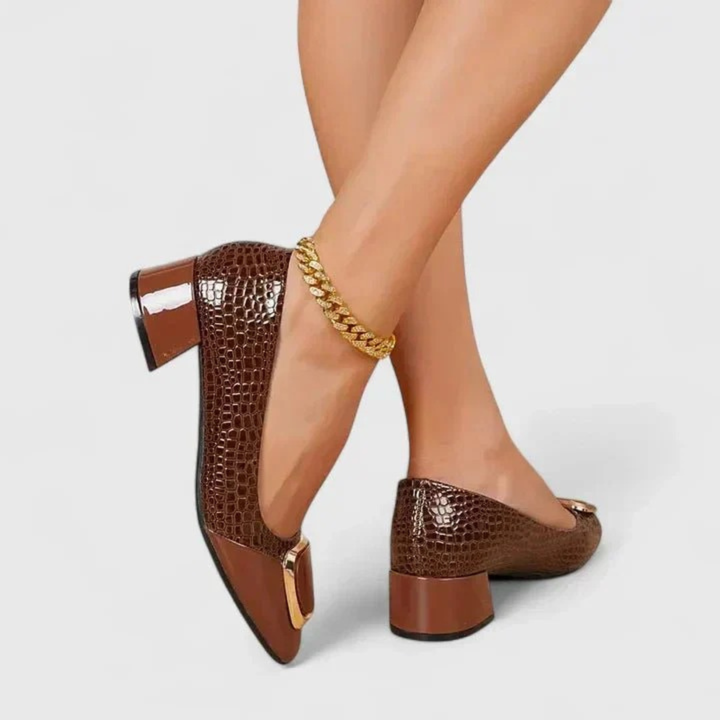 Eleganta ortopediska loafers för dam