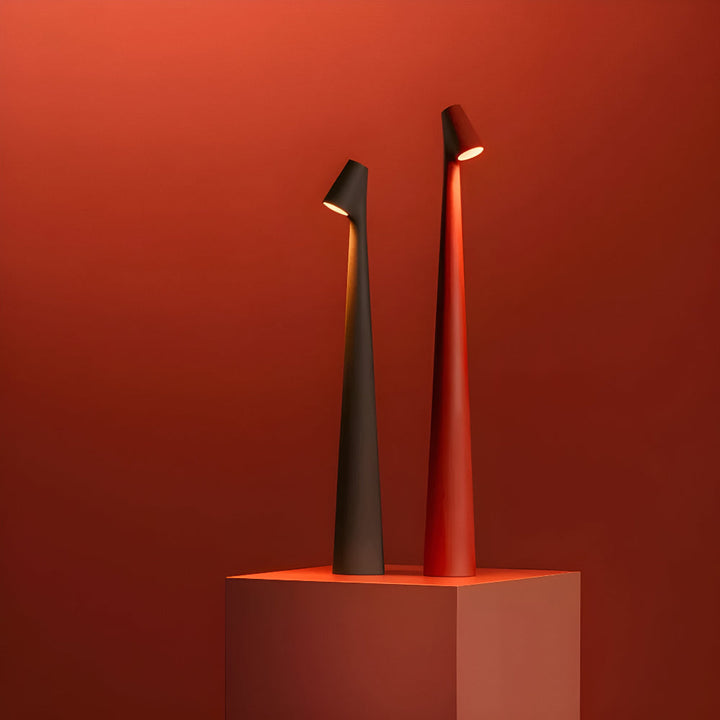 Sladdlös LED-bordslampa | Lampa för vardagsrum och skrivbord | Modern batteridriven bordslampa | VivaLume