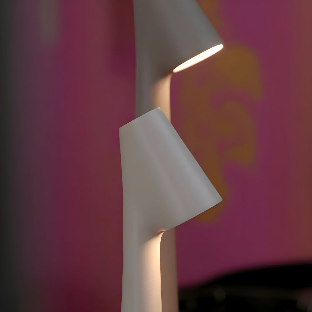 Sladdlös LED-bordslampa | Lampa för vardagsrum och skrivbord | Modern batteridriven bordslampa | VivaLume