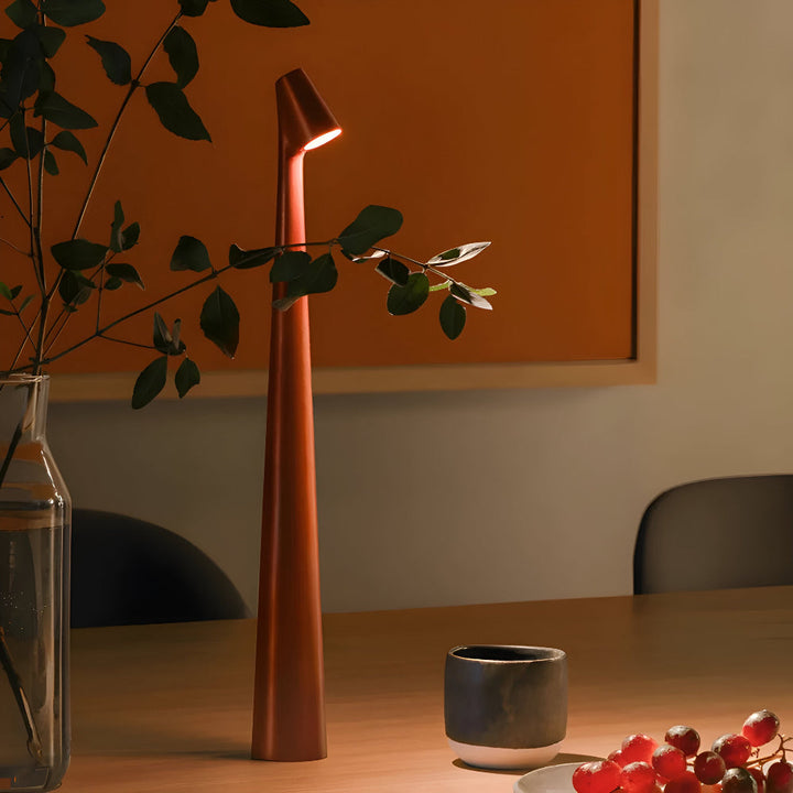 Sladdlös LED-bordslampa | Lampa för vardagsrum och skrivbord | Modern batteridriven bordslampa | VivaLume
