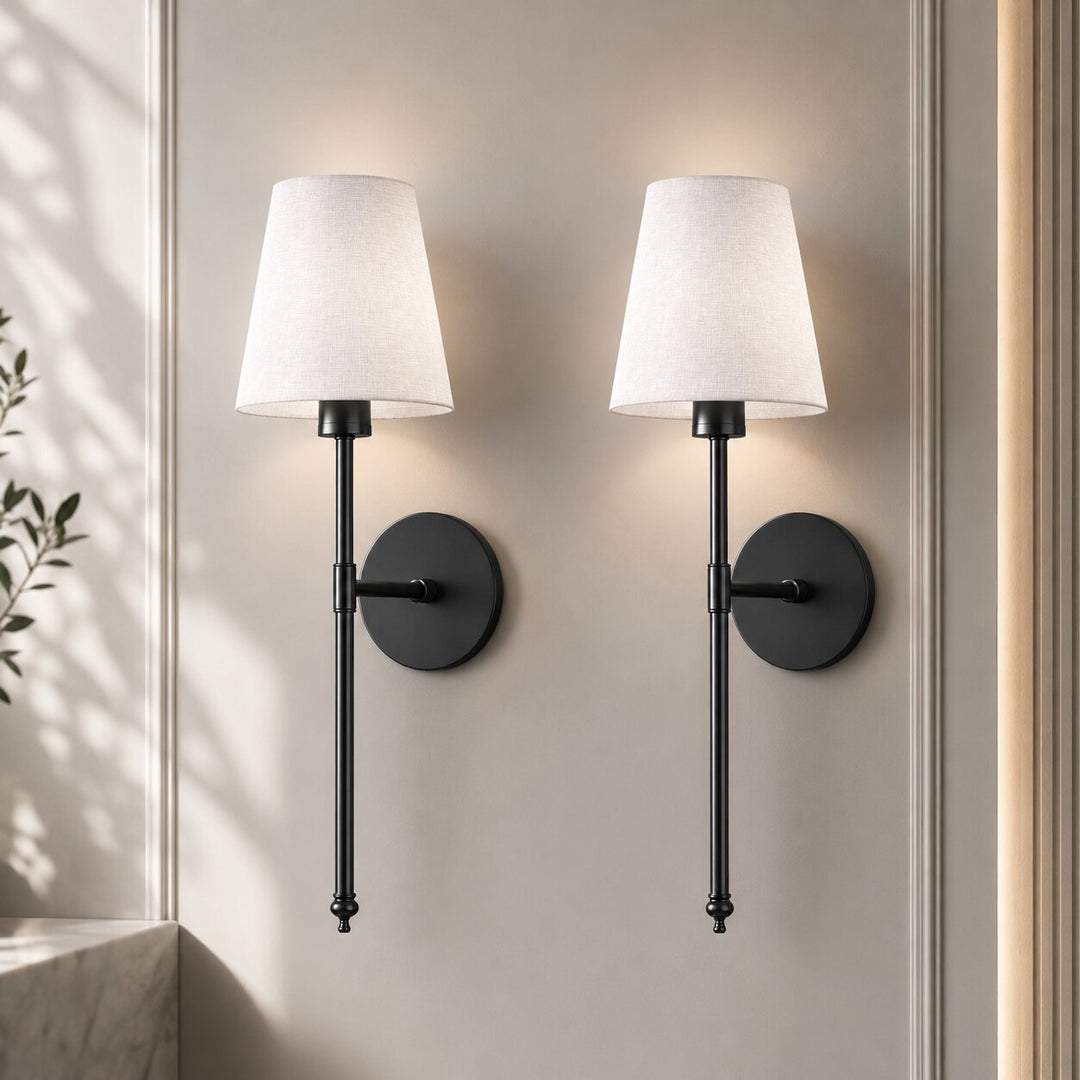 Sladdlös vägglampa, 2-pack | Adhesoria
