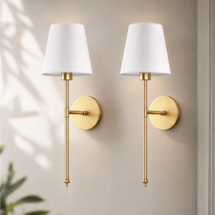 Sladdlös vägglampa, 2-pack | Adhesoria