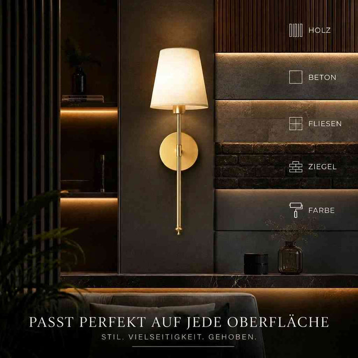 Sladdlös vägglampa, 2-pack | Adhesoria