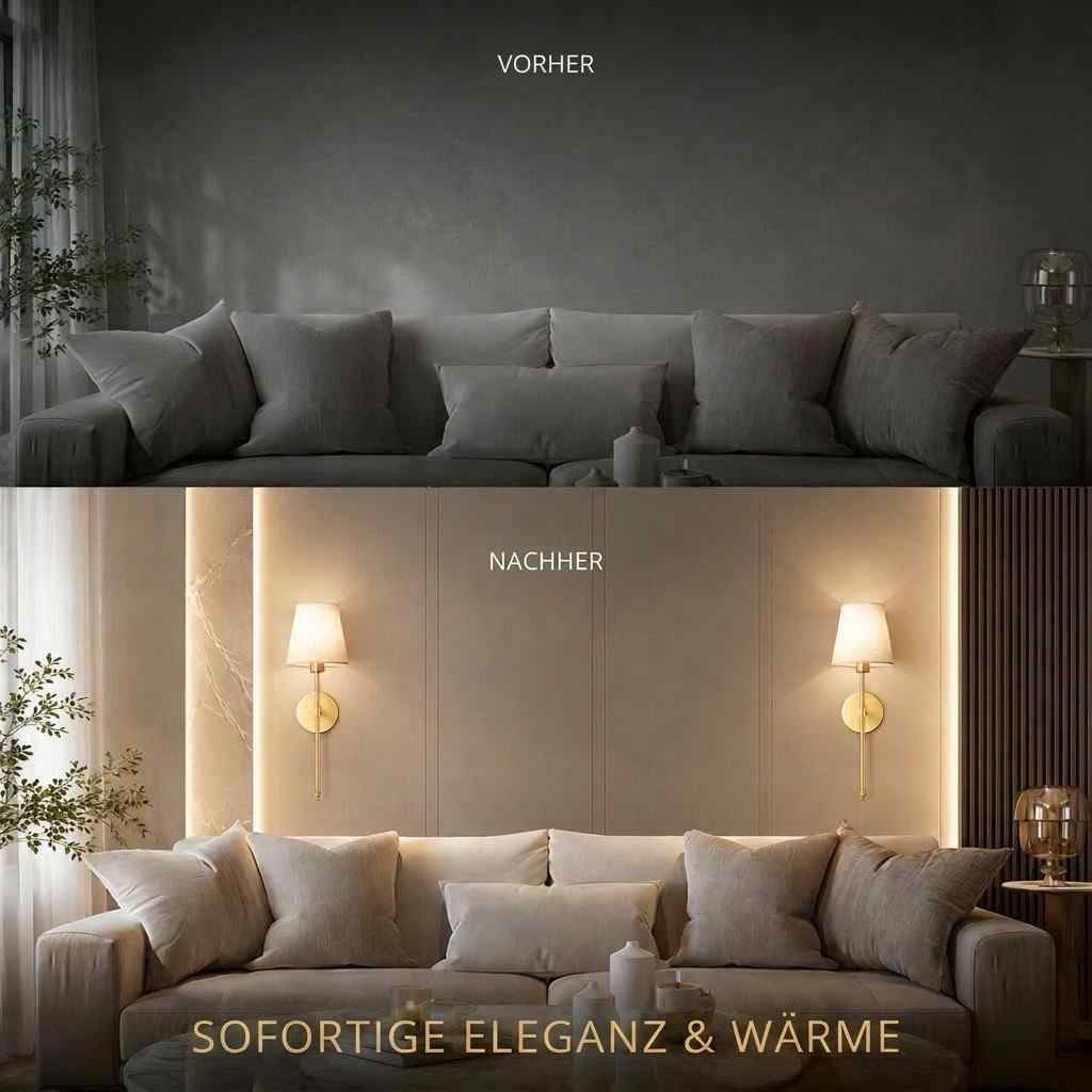 Sladdlös vägglampa, 2-pack | Adhesoria