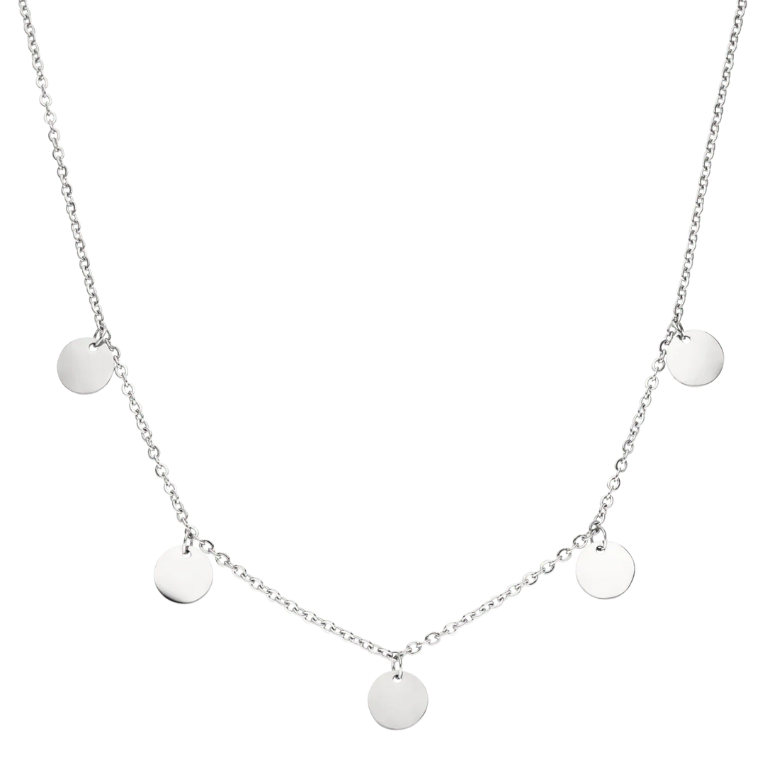 Elegant halsband i vitguld med en förfinad utstrålning