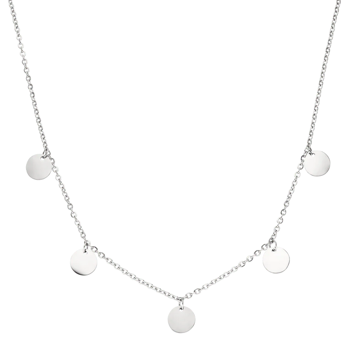 Elegant halsband i vitguld med en förfinad utstrålning