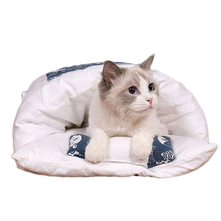 Vintersovsäck för katter – SnugKitty Frost Magic
