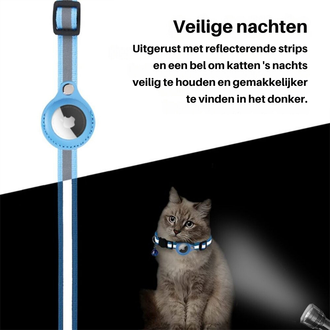 Kattkrage med säkerhetsspänne - Milo