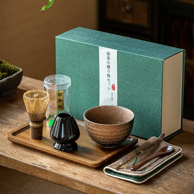 ZenMatcha – Traditionell presentset med matcha