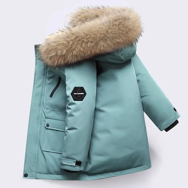 Vinterjacka för barn – Vattentät och varm | Slim fit-design