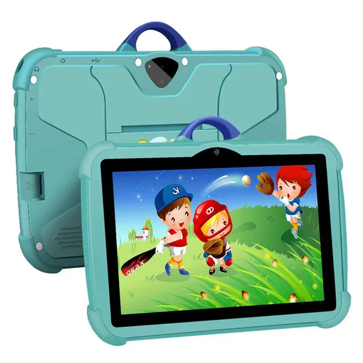Surfplatta för barn 7 tum | Tecknat mönster & Android | 64 GB minne