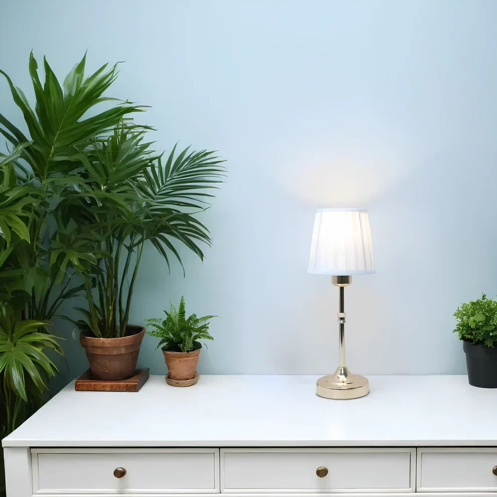 Klassisk Bordslampa | Sladdlös | Med Tre Ljuslägen