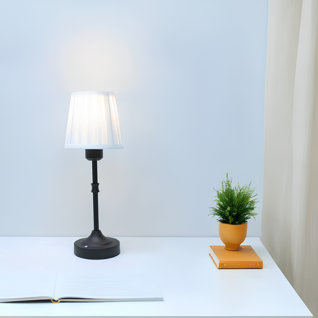 Klassisk Bordslampa | Sladdlös | Med Tre Ljuslägen