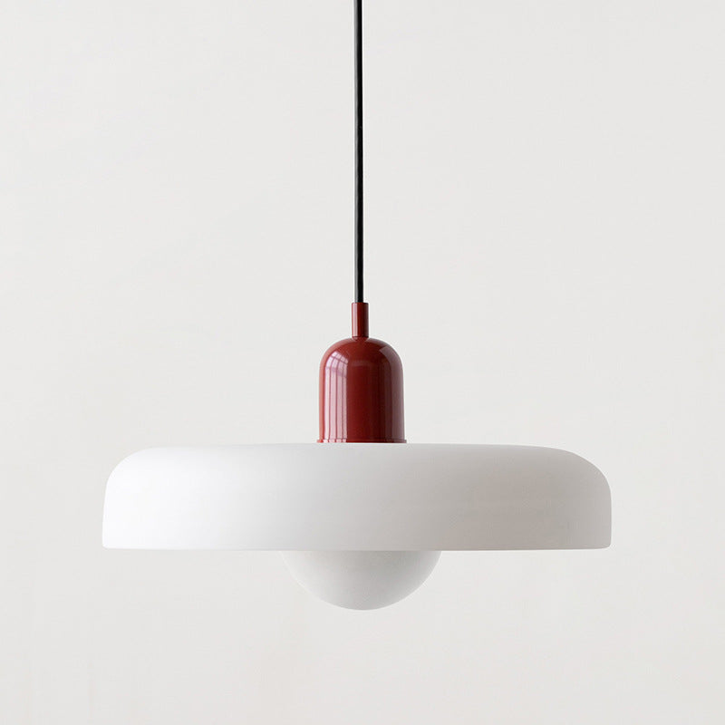 Färgad taklampa – Bauhausstil – Konstnärlig design