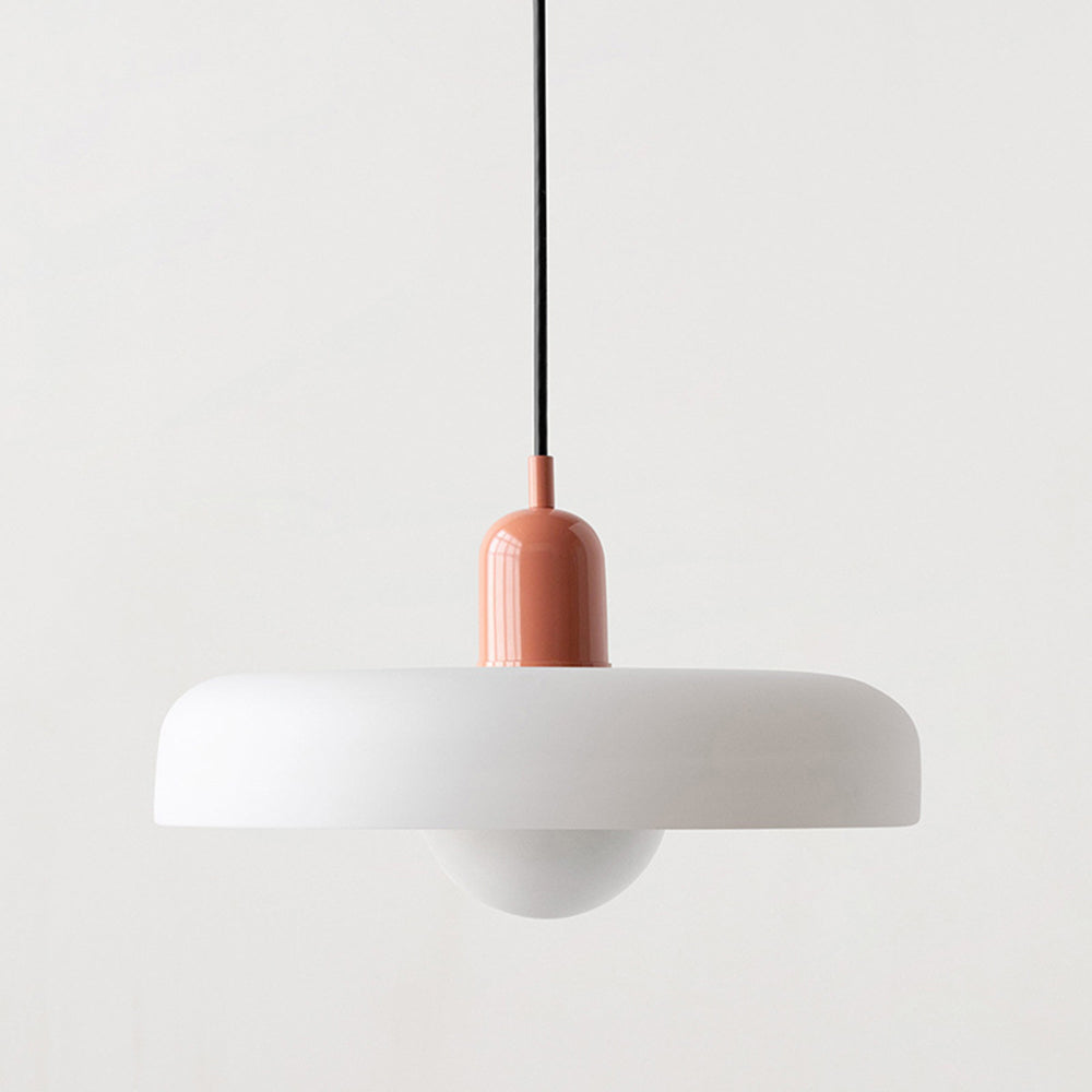 Färgad taklampa – Bauhausstil – Konstnärlig design