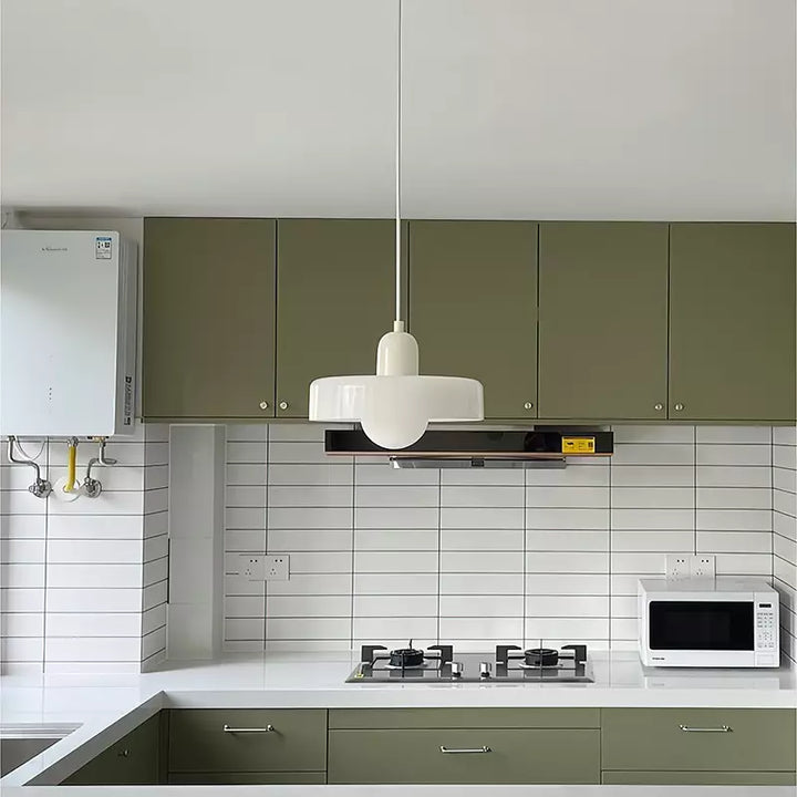 Färgad taklampa – Bauhausstil – Konstnärlig design