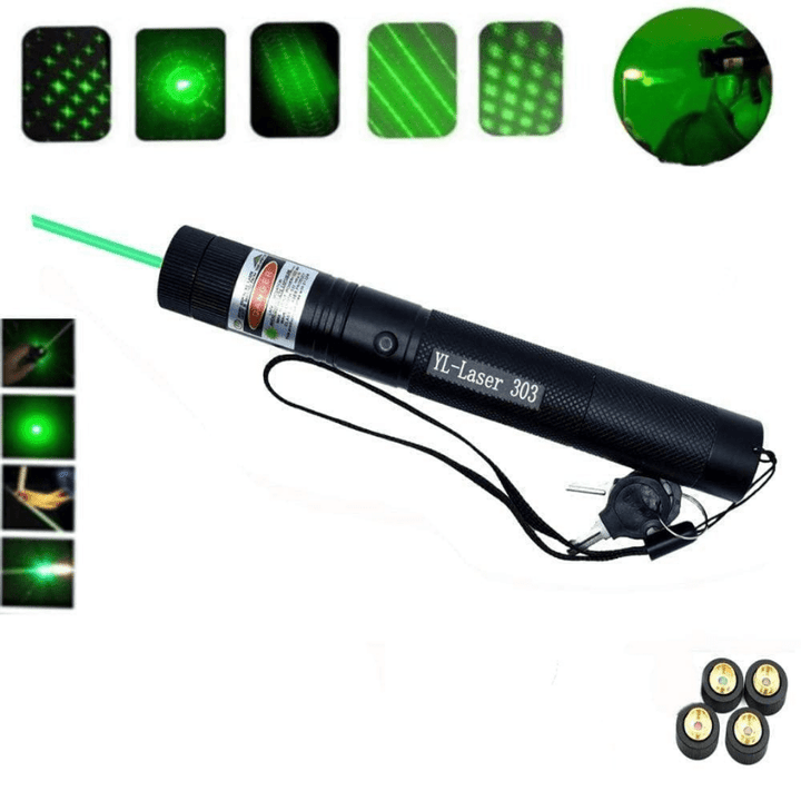 Kraftfull högpresterande laserpekare