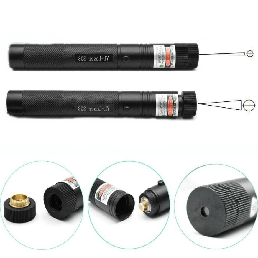 Kraftfull högpresterande laserpekare