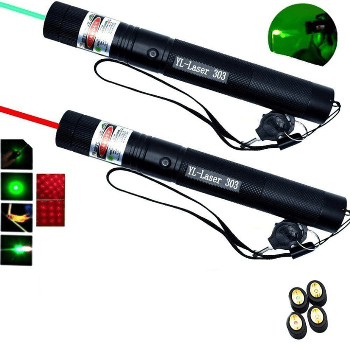 Kraftfull högpresterande laserpekare
