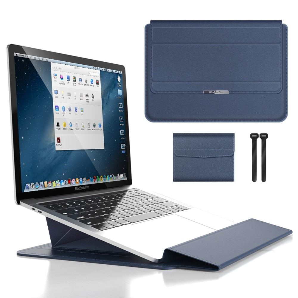 Laptopväska & laptopstativ 2-i-1 | Laptopfodral & stativ | Väska-stativ