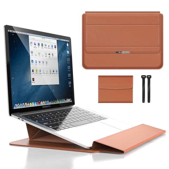 Laptopväska & laptopstativ 2-i-1 | Laptopfodral & stativ | Väska-stativ